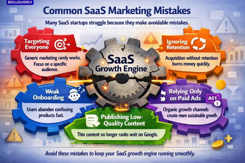 common saas marketing mistakes