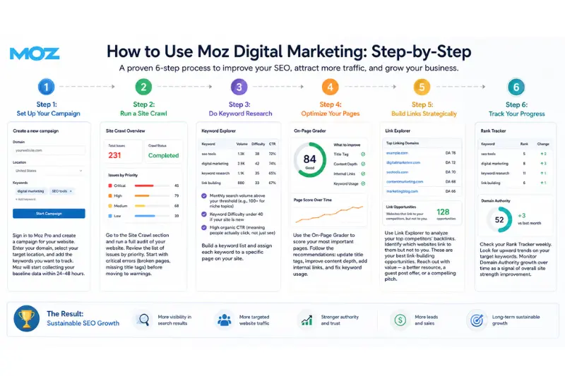 how to use moz digital marketing