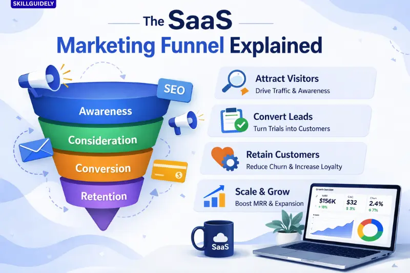 the saas marketing funnel explained