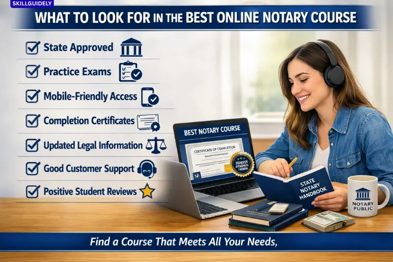 what to look for in the best online notary course