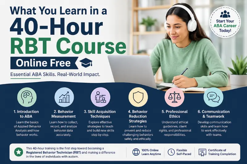 what you learn in a 40 hour rbt course online free