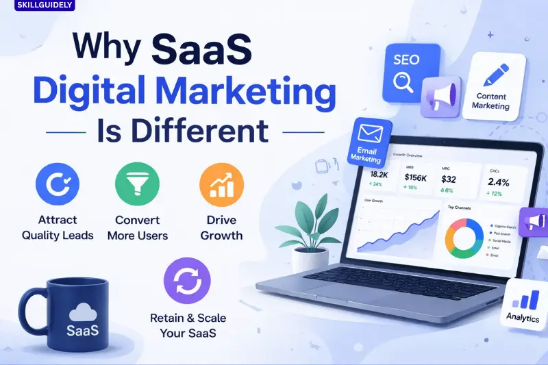 why saas digital marketing is different