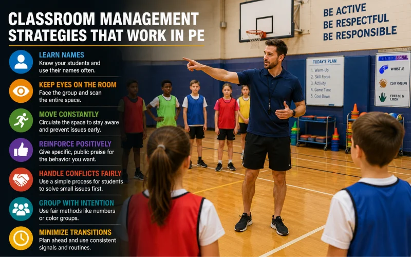 classroom management strategies that actually work in pE