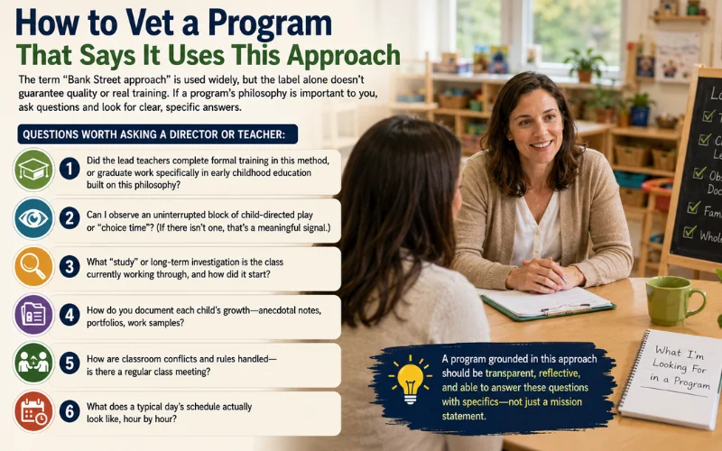 how to vet a program that says it uses this approach