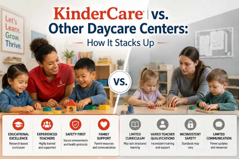 kindercare vs other daycare centers