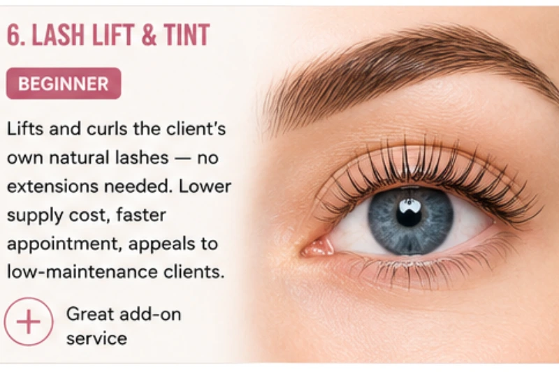 lash lift & tint