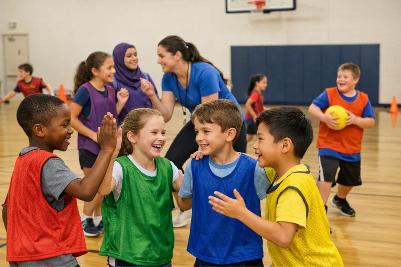 social benefits learning to work and play with others