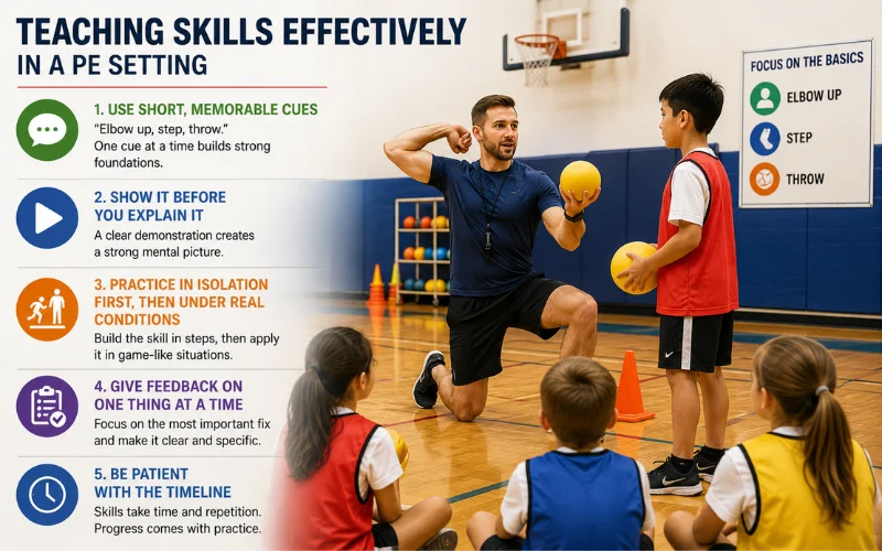 teaching skills effectively in a pE setting