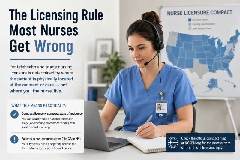 the licensing rule most nurses get wrong
