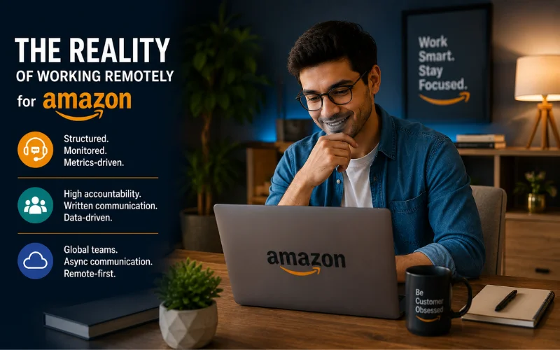 the reality of working remotely for amazon