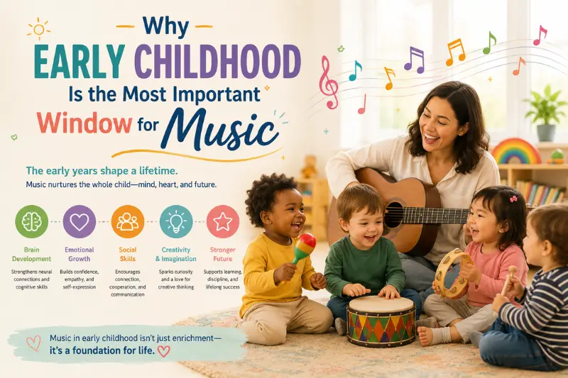why early childhood is the most important window for music